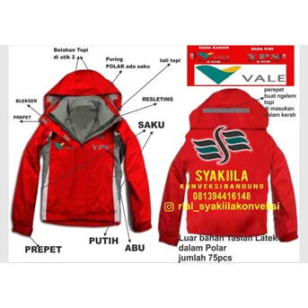 konveksi produksi jaket hoodie bandung bank bni-7