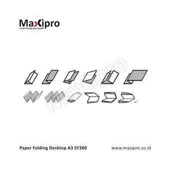 Mesin Paper Folding Desktop A4 SY100