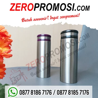 souvenir tumbler promosi stainless vacuum flask straight tc 209-1