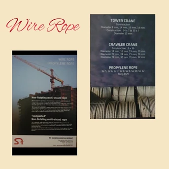 wire rope kawat sling (korea and other merk)