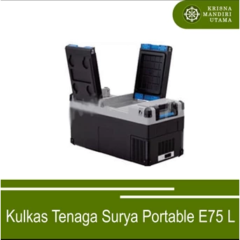 Kulkas Tenaga Surya Portable E75 L