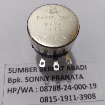 POTENSIOMETER COSMOS RV30YN 20S RV30YN20S B202 171C 321 2K OHM GENUINE