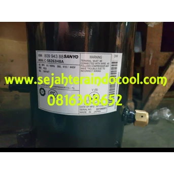 compressor ac sanyo scroll c-sb263h8a-1