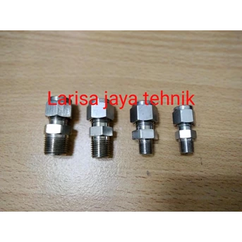 male connector stainless steel,swagelok