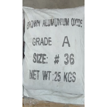 brown alumunium oxide ( material media sandblasting )