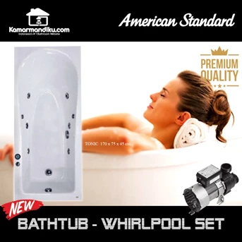 sale bathtub spa american standard tonic 170cm acrylic / bak mandi