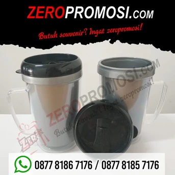 souvenir mug tumbler promosi insert paper rich kode r100