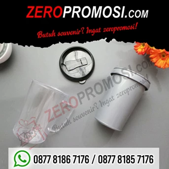 souvenir mug tumbler promosi insert paper rich kode r100-2