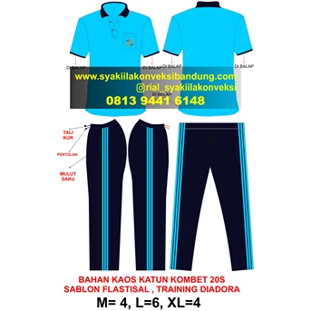 vendor konveksi produksi polo shirt & celana training bandung-7
