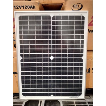 Solar Panel Panel Surya Grade A Zanetta Lighting 20wp Mono Murah