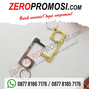 souvenir gantungan aksesoris zero touch tool besi metal tanpa stylus-4