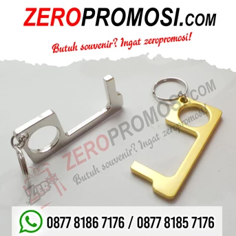 souvenir gantungan aksesoris zero touch tool besi metal tanpa stylus-3