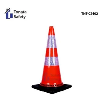safety traffic cone / kerucut lalu lintas tonata 2.4 kg 2,4 kg