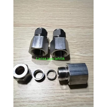 female connector 10mm x 1/2fnpt,stainless steel