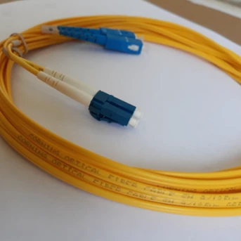 Kabel Fiber Optik Patchcord LC/UPC-SC/UPC Singlemode duplex 5mtr