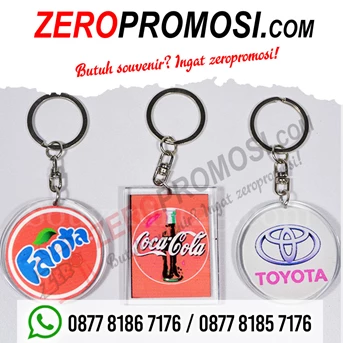 souvenir promosi gantungan kunci acrylic custom logo-7
