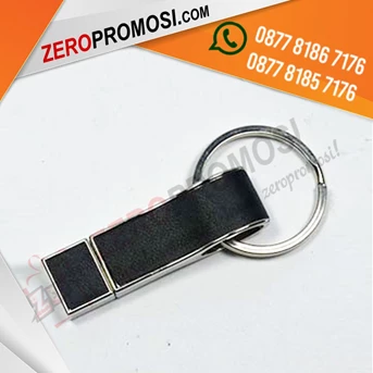 souvenir usb flashdisk promosi kulit keychain fdlt22-5