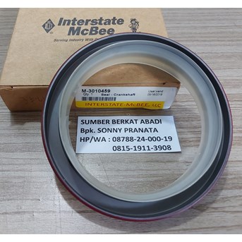 MCBEE INTERSTATE M-3010459 SEAL Oil CRANKSHAFT REAR CUMMINS V555