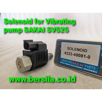 solenoid vibro pump 4223-40081-0 mesin compactor sakai sv525