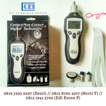 cem at-8 contact/ non contact digital tachometer-1