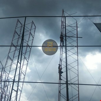 KONTRAKTOR PEMBANGUNAN DUST NET TAMBANG BONTANG KALIMANTAN TIMUR