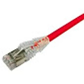 amp commscope patch cords cat 6a s/ftp lszh red 2m kabel lan