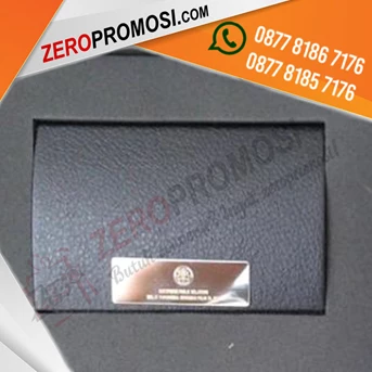 dompet souvenir tempat kartu nama kulit - business card holder 8730-1
