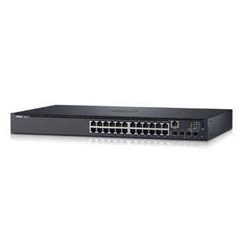 dell networking n1524, 24x 1gbe+4x10gbe sfp+fixed ports,stacking