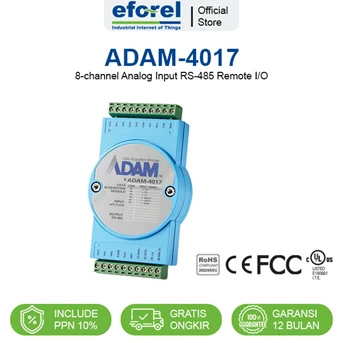8 port Analog Input to Serial RS-485 Remote IO Advantech ADAM-4017