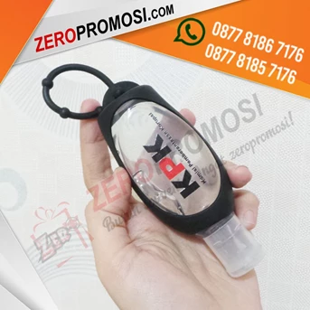 holder gantungan hand sanitizer oval custom cetak logo promosi-3