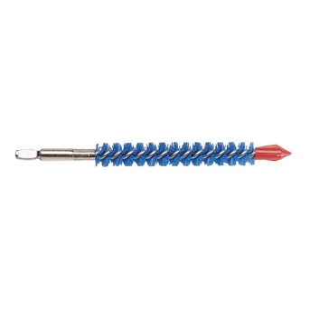 goodway gtc-211q tube cleaning brush, blue nylon-7
