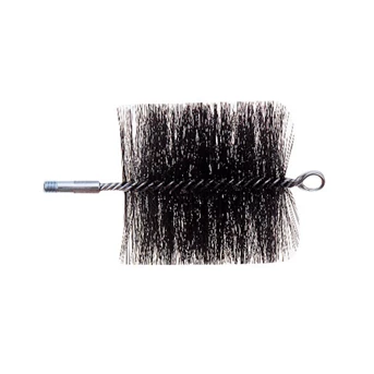 tcb-100c tube cleaning brush, extra large, carbon steel.