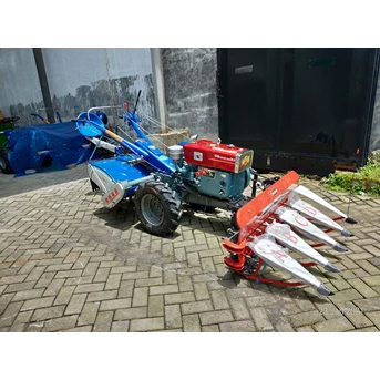 pemotong jagung sorgum rumput gajah reaper head saam 4gl120 + traktor-3