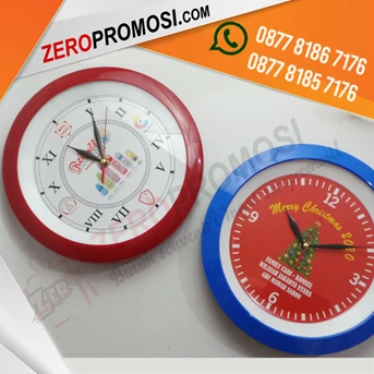 produksi souvenir jam dinding promosi kode 218p cetak logo murah-1