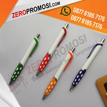 souvenir pulpen promosi unik pen bintik custom cetak logo murah-5
