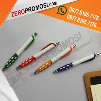 souvenir pulpen promosi unik pen bintik custom cetak logo murah-7