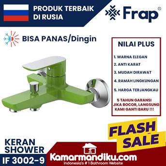 Frap IF 3002-9 Kran shower set mixer berkualitas garansi 5 tahun