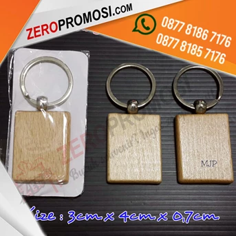 souvenir gantungan kunci kayu kotak sablon logo kode gk-k01 termurah-2