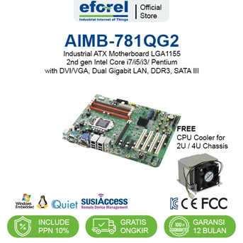 Industrial ATX Motherboard Komputer Intel Core I Advantech AIMB-781QG2