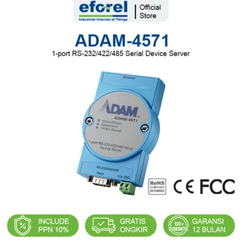 Serial Converter to Ethernet Serial Device Server Advantech ADAM-4571