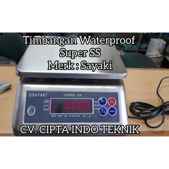 timbangan digital waterproof merk sayaki - cv. cipta indo teknik-2