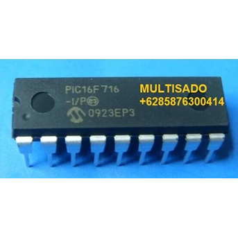 Microchip IC model PIC16F716-I/P
