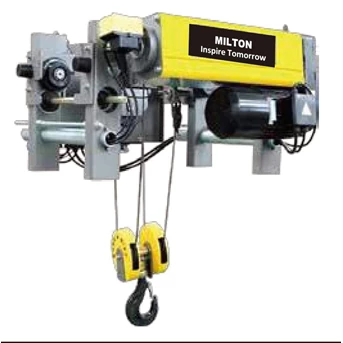 milton wire rope hoist lifting height 6 m