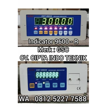 indikator timbangan merk gsc type gst - 9600 r made in taiwan-2