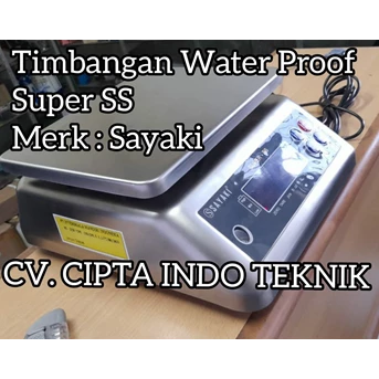 timbangan digital water proof super - ss merk sayaki-2