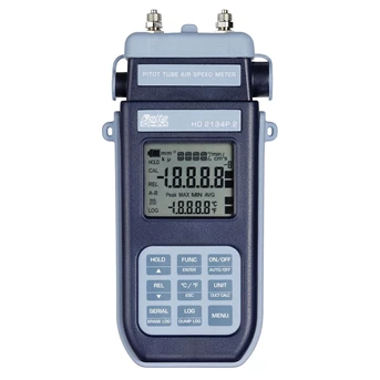HD2134P.2 – Air Speed Micromanomenter-Thermometer Data Logger Deltaohm