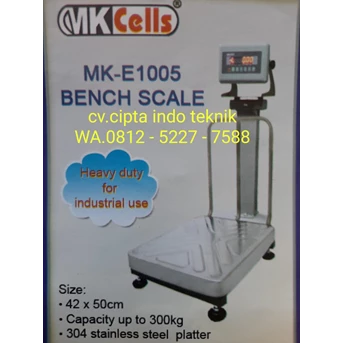 timbangan duduk merk mk cells type mk - e1005 - sangat akurat-1