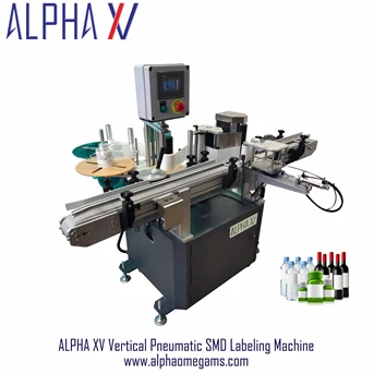 ALPHA XV Vertical Pneumatic SMD Labeling Machine Website Produk White