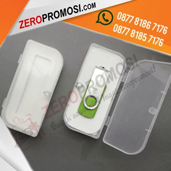 kemasan pp case swivel box packaging souvenir flashdisk bisa cetak log