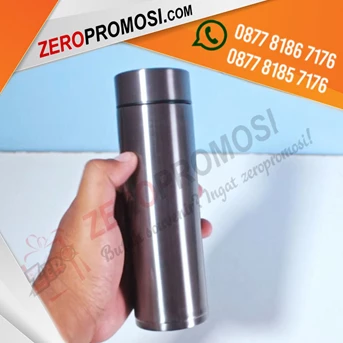 souvenir tumbler promosi mizzu - sakura deluxe vacuum flask-2